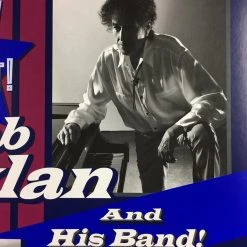 Bob Dylan - 2017 Geoff Gans Poster Chicago Wintrust Arena RED Chicago, IL