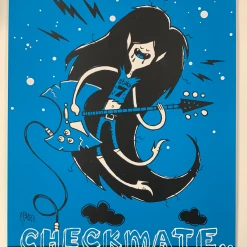 Adventure Time - Glenn Barr Poster Checkmate Cartoon Network Movie/TV Posters