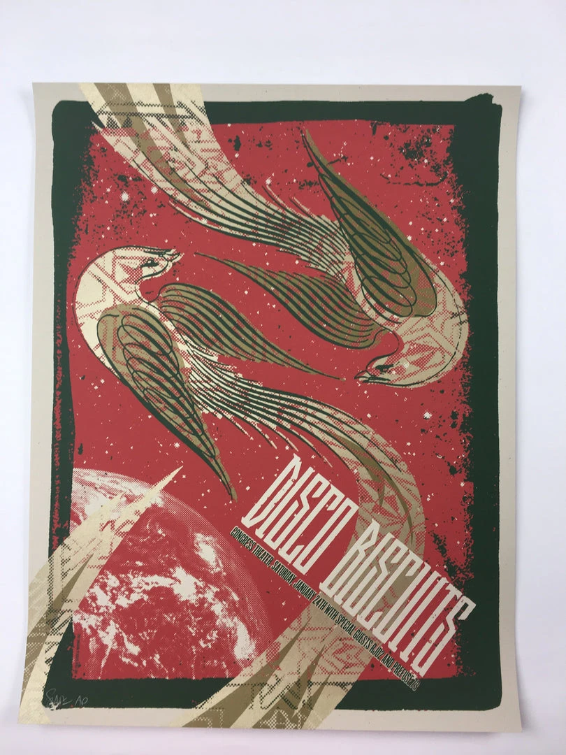 The Disco Biscuits - 2009 Todd Slater Poster Chicago, IL Congress Theater 6 The Disco Biscuits - 2009 Todd Slater Poster Chicago, IL Congress Theater