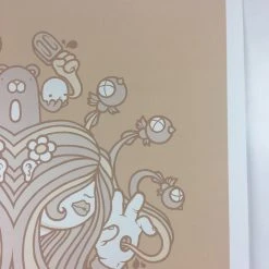 Art Prints Untitled (Tan Psych) - 2008 Mike Budai Poster Art Print