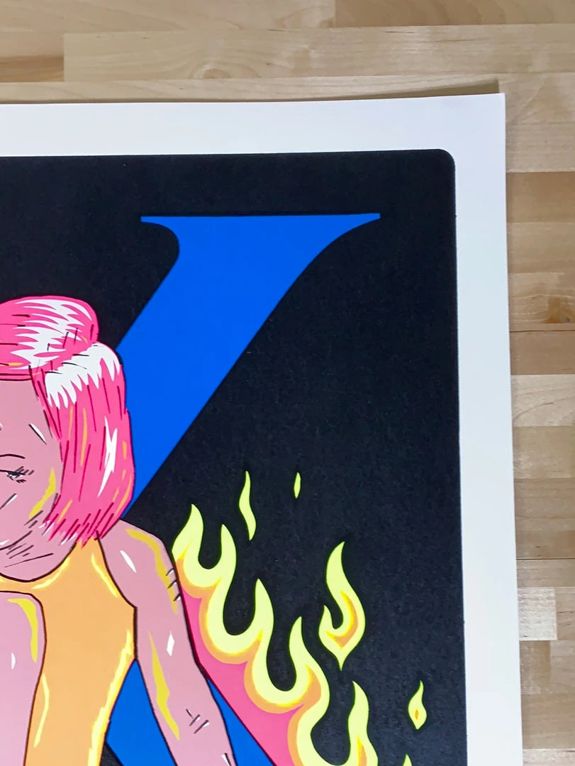 TAZ X - 1998 T.A.Z. Poster Hollywood, CA Palladium 1st Ed Gig Posters 6 TAZ X - 1998 T.A.Z. Poster Hollywood, CA Palladium 1st Ed Gig Posters