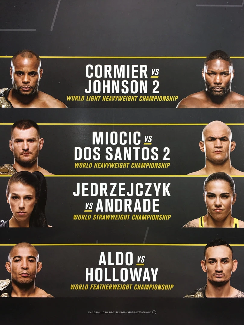 Sold Out Posters UFC Lives Here Poster 210, 211, 212 4 Sold Out Posters UFC Lives Here Poster 210, 211, 212