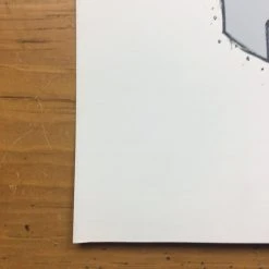 Gig Posters Tyvek - 2009 Mike Budai Poster Pittsburgh, PA Rickety House