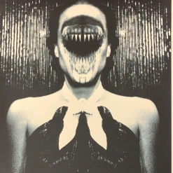 The Dead Weather 2009 Rob Jones Poster (with Damage) Chicago Vic Night 2 S/N Chicago, IL