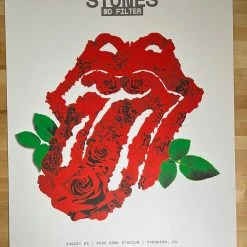Sold Out Posters Rolling Stones - 2019 Poster No Filter Tour Pasadena, CA