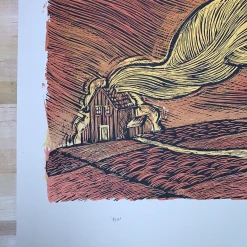 Ash - 2009 Dan Grzeca Poster Art Print Copper/Gold Variant Art Prints