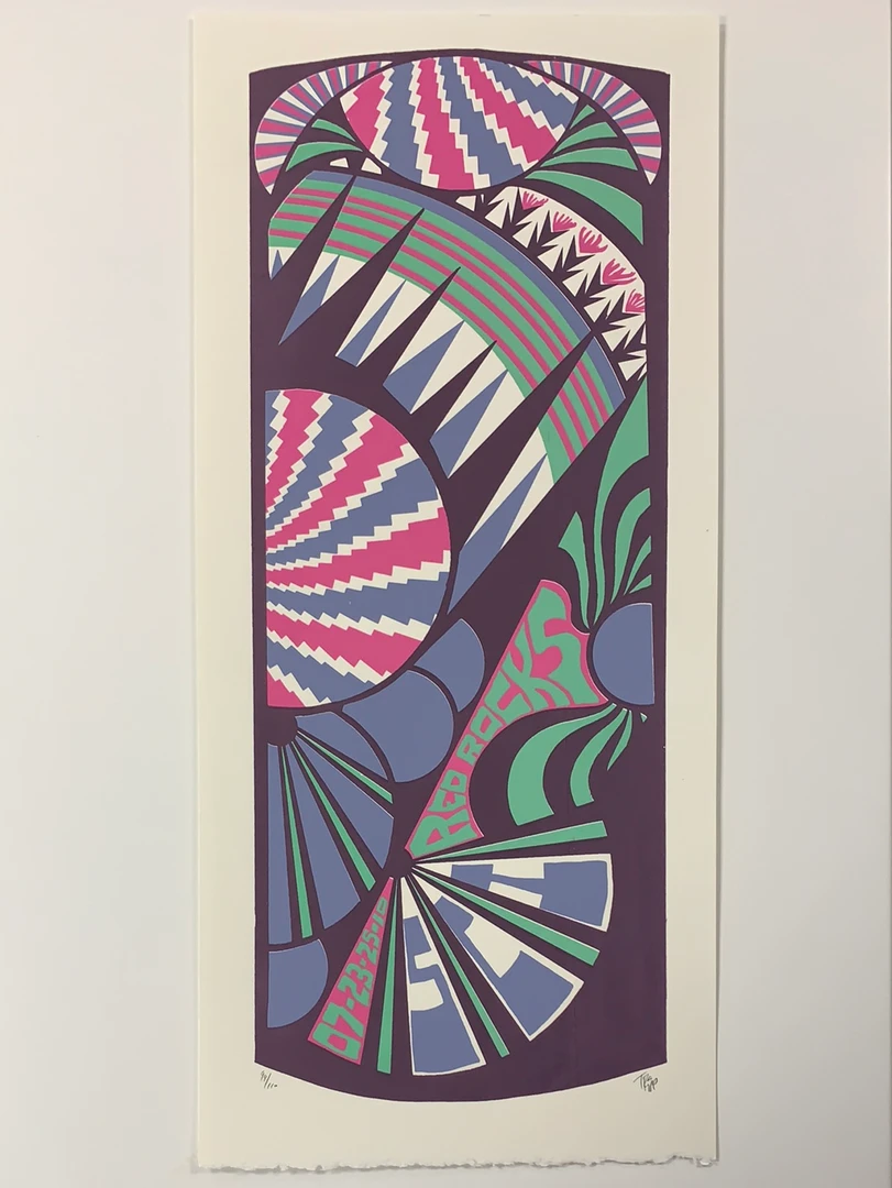 Colorado String Cheese Incident - 2010 Tripp Poster Red Rocks Morrison, CO 1st 4 Colorado String Cheese Incident - 2010 Tripp Poster Red Rocks Morrison, CO 1st