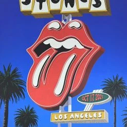 Sold Out Posters Rolling Stones - 2021 Poster No Filter Tour Los Angeles, CA 10/17