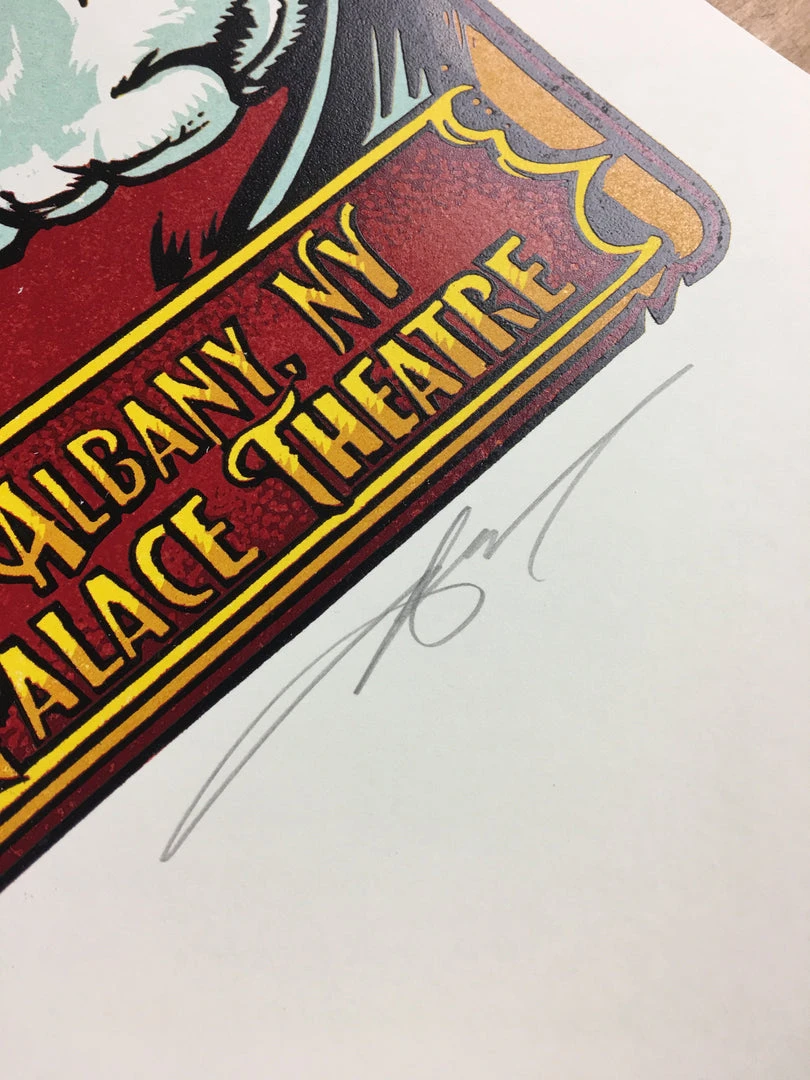 Umphrey's McGee 2016 - AJ Masthay Poster Albany, NY Palace Theatre Gig Posters 10 Umphrey's McGee 2016 - AJ Masthay Poster Albany, NY Palace Theatre Gig Posters