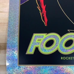 Foil Posters Foo Fighters - 2020 Brian Ewing Poster Cleveland, OH Dot Foil