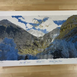 Yonder Mountain String Band - 2009 Brian Langeliers Poster Telluride, CO Sheridan Opera House Colorado