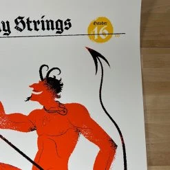 Colorado Billy Strings - 2021 Delicious Design League Poster Denver, CO 10/16 1st