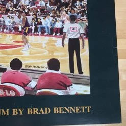 Sold Out Posters The Chicago Bulls - 1991 Brad Bennett Michael Jordan Poster Original Vintage