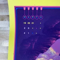 Half Hazzard Press Gig Posters Billy Strings - 2021 Half Hazard Poster St Augustine, FL 1st