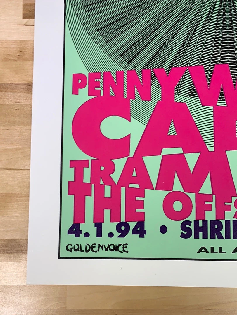 Pennywise - 1994 Matt Getz Poster Los Angeles, CA Shrine 1st Ed 8 Pennywise - 1994 Matt Getz Poster Los Angeles, CA Shrine 1st Ed