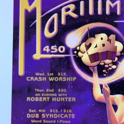 Kevin Haapala Gig Posters MHP 45 April - 1998 Poster Maritime Hall San Fran 1st