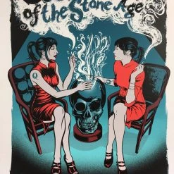 Queens Of The Stone Age - 2008 Justin Hampton Poster Calgary, CAN Calgary Stampe