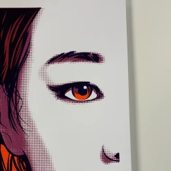 Kings Of Leon - 2017 Josh Budich Poster Vancouver, BC Rogers Arena