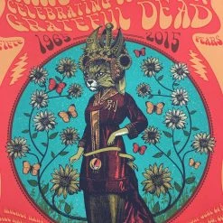 Grateful Dead/Fare Thee Well - 2015 Status Serigraph Poster Santa Clara, CA Levi