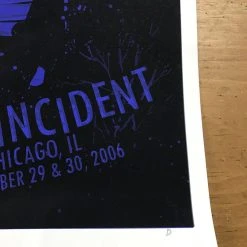 String Cheese Incident - 2006 Daniel Danger Poster Chicago VARIANT