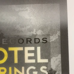 Ace Hotel - 2013 Third Man Records Poster Palm Springs Lenticular Gig Posters