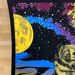 Caitlin Mattisson Gig Posters Billy Strings - 2021 Catlin Mattisson Poster Lafayette, NY Apple Valley 7/30