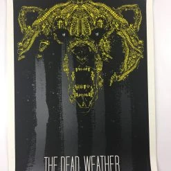 The Dead Weather - 2009 Todd Slater Poster Austin City Limits, TX Zilker Park