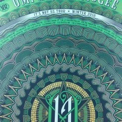 Umphrey's McGee - 2018 Kyle Baker Poster Winter Tour Irish Edition