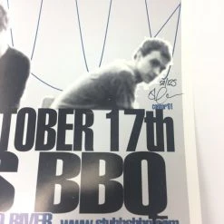 Jared Conner Gig Posters Travis Remy Zero - 2001 Jared Connor Poster Austin, TX Stubb's BBQ