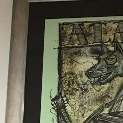 Alabama Shakes - 2012 Dan Grzeca Poster Chicago, IL Riviera Theatre FRAMED