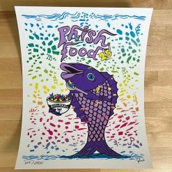 Phish Food - 2022 Jim Pollock Digital Edition Poster Ben & Jerry's