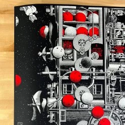 The White Stripes - 2021 Rob Jones Poster Greatest Hits White/Black