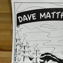 Dave Matthews Band - 2020 Jamison Grace Coloring Poster Quincy, WA Gig Posters 10 Dave Matthews Band - 2020 Jamison Grace Coloring Poster Quincy, WA Gig Posters