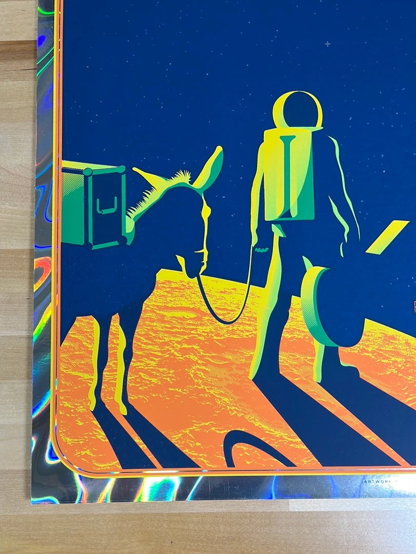 Gov't Mule - 2021 Mike Tallman Poster New Haven, CT FOIL 8 Gov't Mule - 2021 Mike Tallman Poster New Haven, CT FOIL