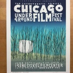Chicago Underground Film Festival - 2010 Jay Ryan Poster Chicago Gene Siskel Fil