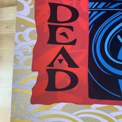 Grateful Dead - 2020 Todd Slater Poster Gold Foil Edition #1/150 15 Grateful Dead - 2020 Todd Slater Poster Gold Foil Edition #1/150