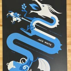 Gig Posters Jack White - 2012 Tom Whalen Poster Jackson, TN 9 Gig Posters Jack White - 2012 Tom Whalen Poster Jackson, TN