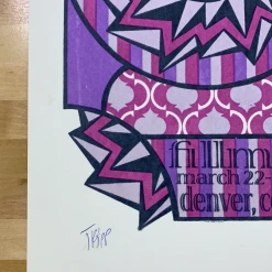 Yonder Mountain String Band - 2007 Tripp Poster Denver, CO The Fillmore Colorado 13 Yonder Mountain String Band - 2007 Tripp Poster Denver, CO The Fillmore Colorado