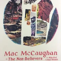 Mac McCaughen - 2015 Landland Poster West Coast Tour Gig Posters