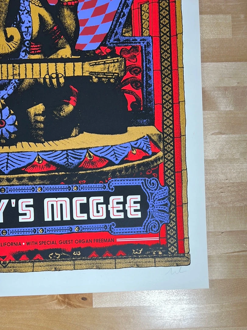 Gig Posters Umphrey's McGee - 2018 Nate Duval Poster Oakland, CA 7 Gig Posters Umphrey's McGee - 2018 Nate Duval Poster Oakland, CA