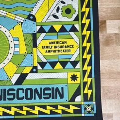 Dave Matthews Band - 2021 The Half And Half Poster Milwaukee, WI AP Gig Posters 12 Dave Matthews Band - 2021 The Half And Half Poster Milwaukee, WI AP Gig Posters