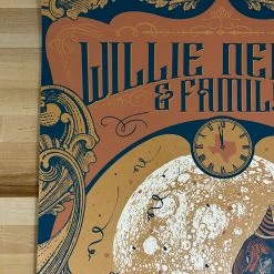 Willie Nelson - 2017 Status Serigraph Poster Austin, TX Gig Posters