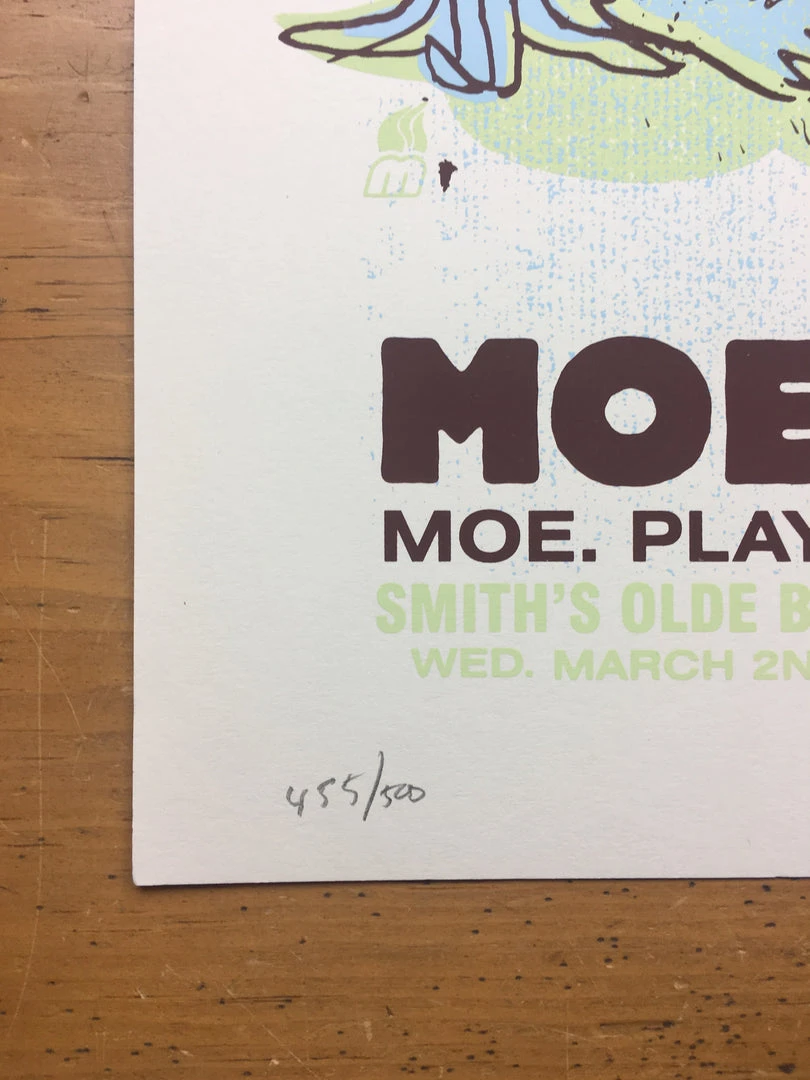 Moe. - 2005 Methane Studios Poster Atlanta, GA Volution 9 Moe. - 2005 Methane Studios Poster Atlanta, GA Volution