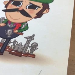 First Loser - 2016 Mike Mitchell Poster Luigi, Mario Brothers Art Prints 10 First Loser - 2016 Mike Mitchell Poster Luigi, Mario Brothers Art Prints