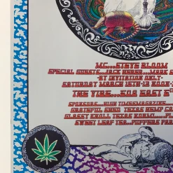 Gig Posters High Times Party - 2003 Brian Salvador Curley Poster Austin, TX 13 Gig Posters High Times Party - 2003 Brian Salvador Curley Poster Austin, TX