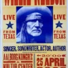Willie Nelson - 2008 Hatch Show Print 4/25 Poster Aalborg, Denmark