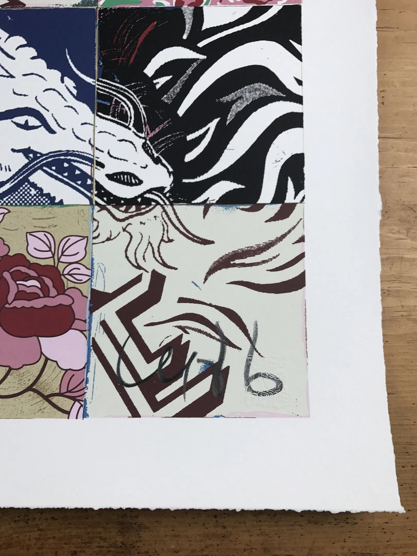 Visions Victorie - 2017 FAILE Poster, Art Print, Limited Edition Hand Signed 7 Visions Victorie - 2017 FAILE Poster, Art Print, Limited Edition Hand Signed