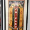 The Allman Brothers Band - 2002 Daniel Bretz Poster Chicago FRAMED