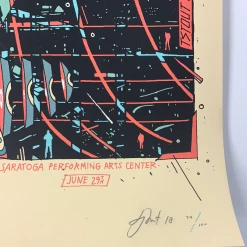 Imagine Dragons - 2018 Tyler Stout Poster Saratoga, Hartford, Syracuse