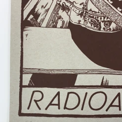 Radioactivity - 2015 Fugscreens Studios Poster Variant Chicago, IL Empty Bottle